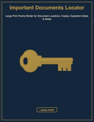 Important Documents Locator: Where Everything Is Stored + Renewals Tracker