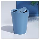 XINGNANUP Trash Cans Shake Lid Can Office Household with Living Room Bedroom Cute Creative Bathroom Waste Paper Basket Kitchen Trashcan
