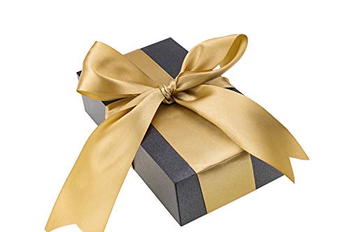Atrbb 25 Yards 2 Inches Satin Ribbon For Wedding,Handmade Bows And Gift Wrapping (Dark Gold) #TOP3