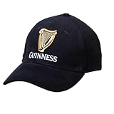 Guinness BLK Sig EMB B/Ball Cap Gorra de bisbol, Negro (Black Black), Talla única para Hombre
