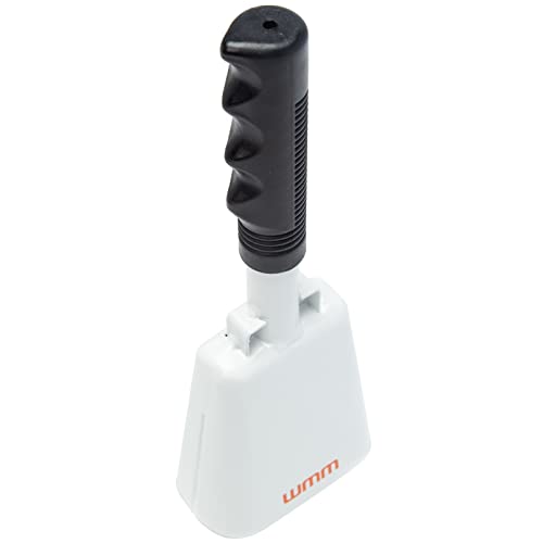 image for WMM 10 Inch Steel Cowbell with Handle Cheering Bell for Sports Events 
