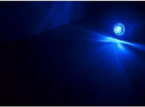 Miniatura 2 de Dream lighting Iluminación LED de cortesía IP65 de 12 voltios para caravana, automóvil, montaje empotrado de 5 rueda, color azul, paquete de 10
