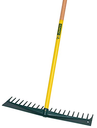 Râteau polymère Leborgne 60 dents avec manche bois 180cm - 3