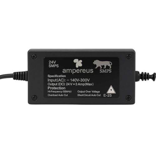 Image of AMPEREUS RO Adapter 3.5 Amp 24V SMPS | Reliable Adapter for RO Purifier | Stable Power Supply for All Type of Domestic RO Water Filters and Purifiers | Durable & Safe Performance