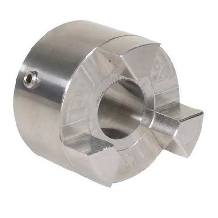 Jaw Coupling Hub, SS095, Stnls Stl, 7/8