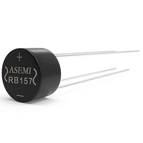 (Pack of 20pcs) RB157 ASEMI WOB-4 Package Through Hole Bridge Rectifier Diode 1.5A1000V for Led Lamp… Cover