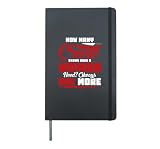 Serial Killer Documentary True Crime Show Junkie True Crime Hardcover Journal, Black