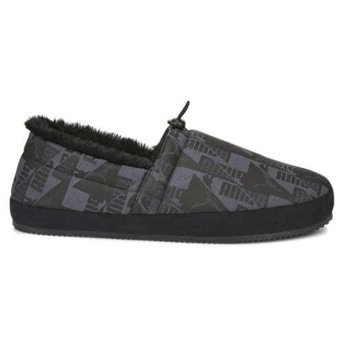 PUMA PUMA Men's Tuff Mocc Slipper, Castlerock Black, 8