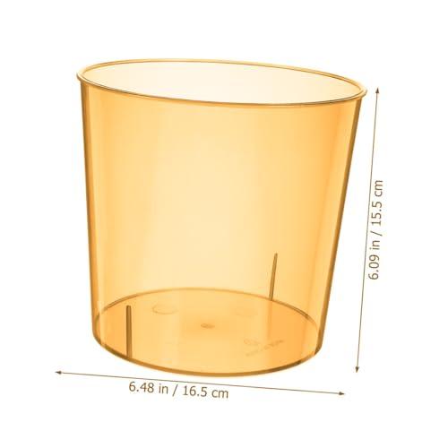 Canecas de basura transparentes para cocina x2 miniatura 2