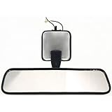 For Toyota Pickup Rear View Mirror 1989-1995 | Interior | w/Light | Blue Gray | TO2950105 | 878108914204