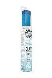 The Rag Company - Ultra Clay Towel - Clay Bar Results in Minutes, Smooth Paint Fast, Enhance Gloss & Wax Bond (12