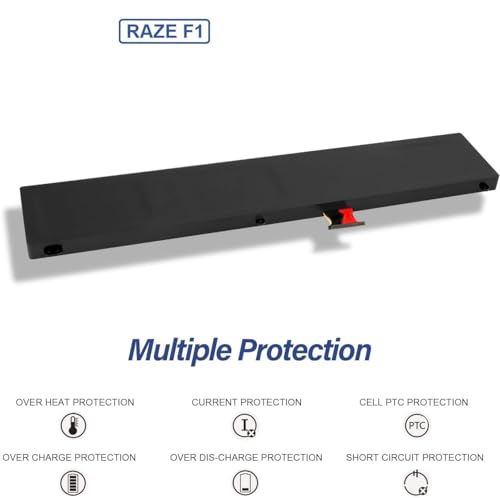 Image of Wefly RZ09-0166 F1 Laptop Battery Compatible for Razer Blade Pro 17.3 inch 4K i7-7820HK i7-6700HQ 2017 RZ09-01663E52 RZ09-01662E52 RZ09-01662E542 RZ09-01662E53-R3U1 RZ09-01663E53-R3U1 RZ09-01663E54