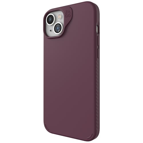 Coque MagSafe iPhone 15 Plus ZAGG antichoc pour le quotidien violet