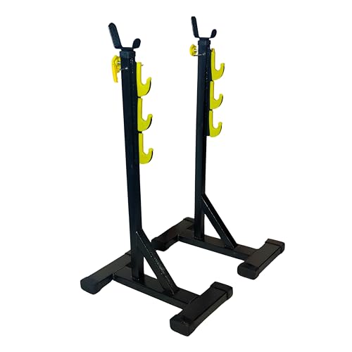 75% OFF on Protoner Blend Heavy Duty Multi-Function Squat Stand with Fiber Hooks (Black and Yellow) 75% OFF on Protoner Blend Heavy Duty Multi-Function Squat Stand with Fiber Hooks (Black and Yellow)