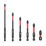 Tratamiento negro fosfatado: la broca de destornillador se somete a un tratamiento de revestimiento negro fosfatado resistente al desgaste y al óxido, rendimiento duradero.