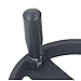 Walfront 200mm/7.87in Plastic Handwheel with Handle for Lathe Milling and Grinding Machine Enhance Control Compatible with Various Industrial Machinery