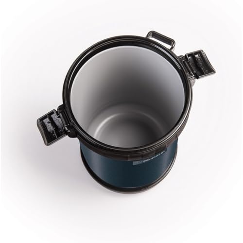 ZOJIRUSHI SL-XE20AD Classic Stainless Steel Insulated Lunch Jar, 50-Ounce, Navy