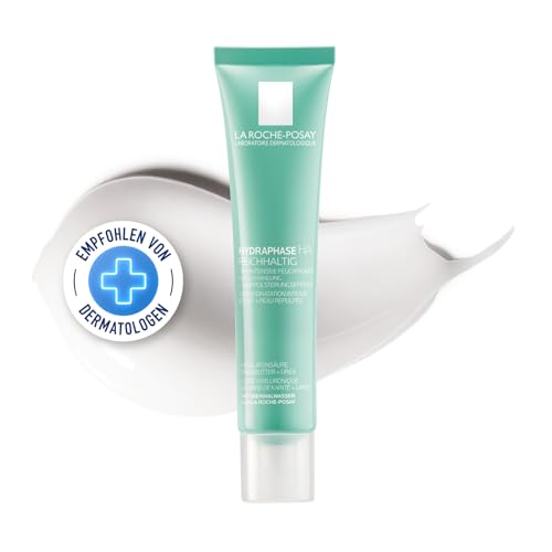 La Roche Posay Hydraphase HA Reichhaltig, Pflegende Gesichtscreme für 72h intensive Feuchtigkeit und mehr Strahlkraft, Aufpolsternd, Mit natürlichem Hyaluron und Sheabutter, 50 ml