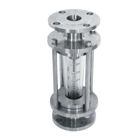 NURII Glass Rotameter, Flow Meter for Liquid, DN25 FA40 Stainless Steel #304(100-1000LPM for air)