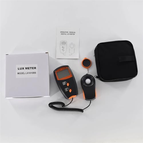 Luxómetro medidor de lux digital LX1010BS y medidor de luz LCD para inspección de lúmenes 5