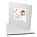 8" Square Coated Cakeboard, 12 ct.