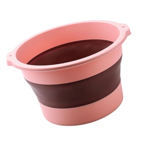 Tina Plegable para Baño de Pies con Masaje Rosa miniatura 6