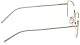 Tous Damen Eyeglass Frame Vto464 Shiny Rose Gold W 54/16/135 Sonnenbrille, Glänzendes Roségold mit Liliac Parts