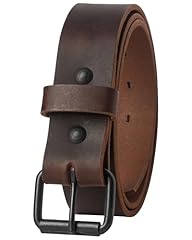 Chocolate Brown | Black Roller Buckle