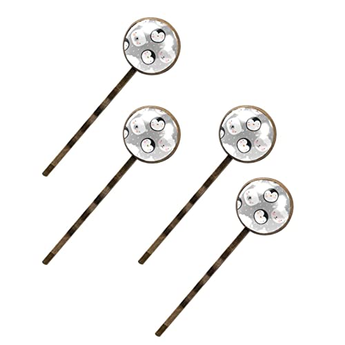 Épingles à cheveux ours barrettes animaux pingouin mouton pour fille