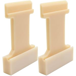 2 Pack 4 in 1 Laminate Flooring Tools,Wood Floor Composite Board Laminate Installation Tool, Wood Floor Installation Tapping Block, Inclined Slot, Barb Slot U, V Slot, L Slot