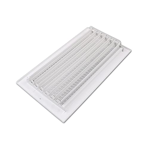 Rejilla de ventilación con láminas rectas, cubierta de ventilación para registro de suministro, acero para techo y pared lateral miniatura 3