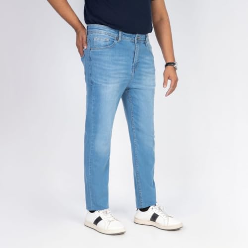 Men's Regular Fit Straight Leg Denim Jeans2