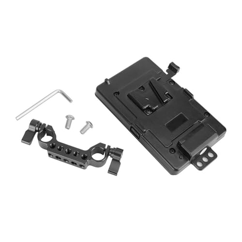 Collier de serrage de 15mm en alliage d'aluminium pour plaque V Mount