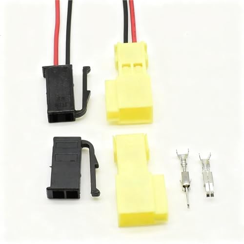 Conector de cable de encendido de 2 pines y juego hembra automotriz de 2.8mm 1H0906712 5