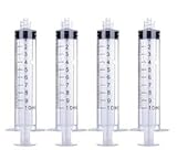 KMINA Einwegspritzen 20 ml ohne Nadel (50 Stück), 3-teilige Spritzen mit exzentrischem Luer-Konus, Steril und Latexfrei