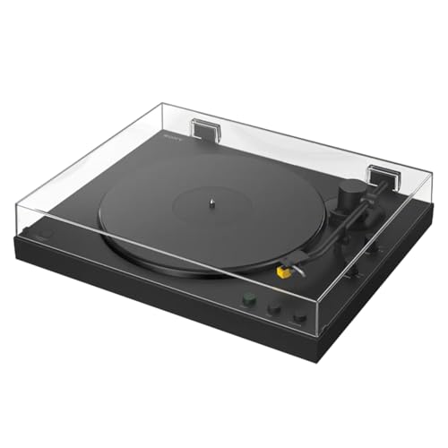 Image of Sony PSLX5BT Full Auto Playback Premium Turntable with Bluetooth Connectivity Bundle with Deco Gear Vinyl Record Cleaning Kit 3-in-1 Velvet Brush, Stylus Brush and 2YR CPS Enhanced Protection Pack