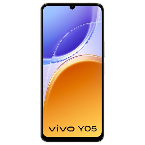Image of vivo Y05 (Straw Gold, 4GB RAM, 64GB Storage) with No Cost EMI /Additional Exchange Offers