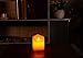 Flameless Candles with 10 Key Remote Timer Flickering Tear Wave Shaped Tealight Real Wax Simulate Dripping led Candles Battery Operated Safe for Indoor Outdoor Decor (3