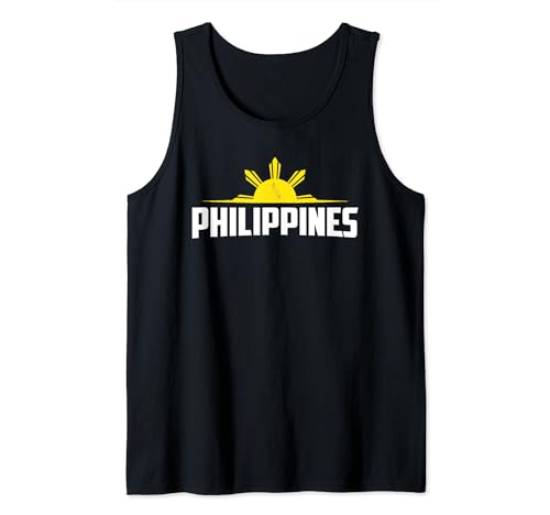 Philippine Sunrise Filipino Heritage Gifts Store Philippines Camiseta sin Mangas
