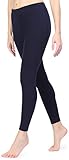 In der EU hergestellt; Damen Thermo Leggings; Breiter und elastischer Bund