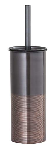 Buffalo Brand Trading Company, Heavyweight Brass, Oil Rubbed Bronze Finish, Bathroom Toilet Brush, 4 Inches Round By 14.5 Inch Height #TOP2