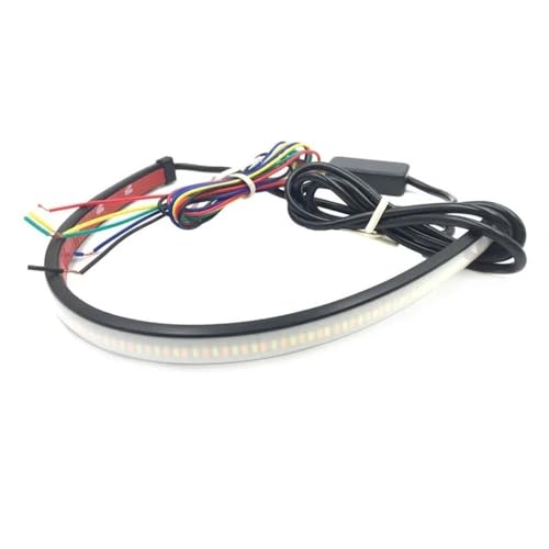 Luces de señal de giro para coche y moto en tira flexible trasera de 20 cm