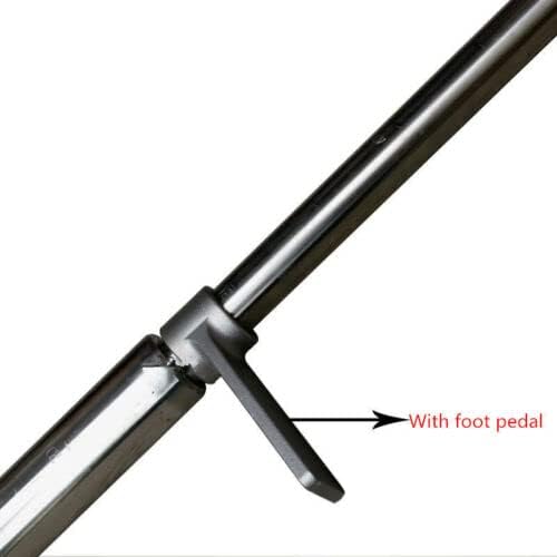 304 Stainless Steel Soil Probe Sampler with Ejector Eject Bore Foot Pedal 1M*70MM