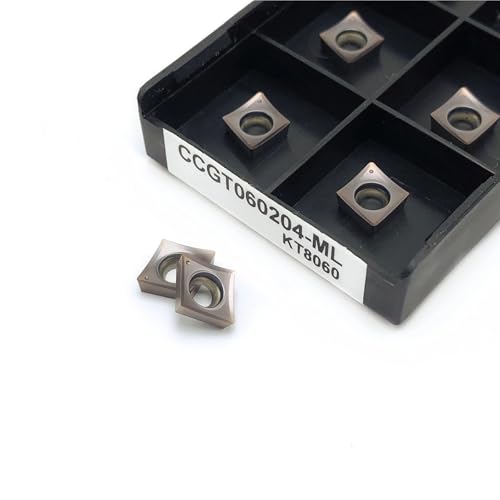 Puntas de Carburo CCGT060201-ML KT8060 10 Piezas miniatura 1
