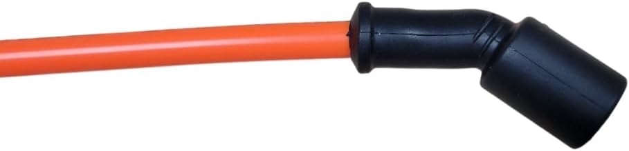 Ton's Performance LS Car Spark Plug Wire Set - 10mm Performance Ignition Wires - Fits LS1 LS2 LS3 L99 L76 L77 - Camaro Corvette Firebird 9070-10MM (Orange)