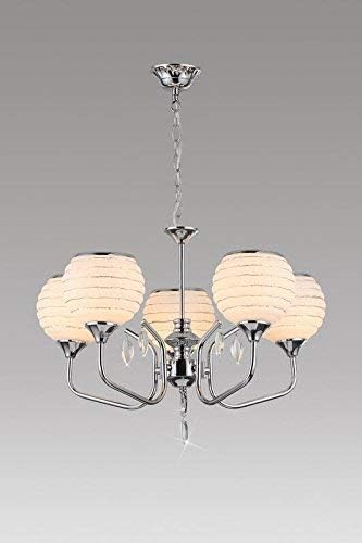 The Light Studio Chrome Pendant with 5 Lights