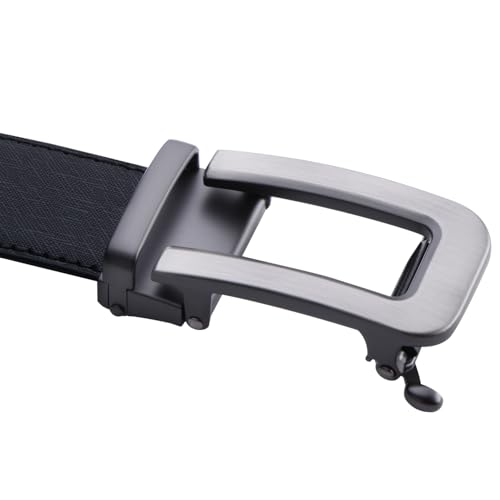 Image of Labnoft Men's PU Leather Auto-lock Belt