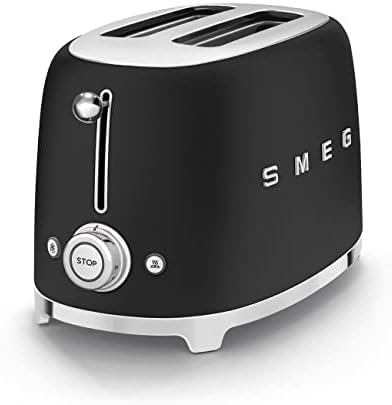 Smeg TSF01PBUK 2 Slice Toaster, Extra Wide Slots, 3 pre set options, Pastel Blue
