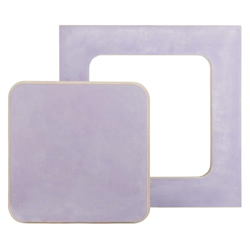 Linhdor Spectre 722 All-Drywall Ceiling Access Panel – Fire-Rated- GFRG Alternative– Seamless Flush Fit, Gravity Closure, Made of Impact-Resistant Drywall – USA Made Product (FIRE Rated, 12x12)