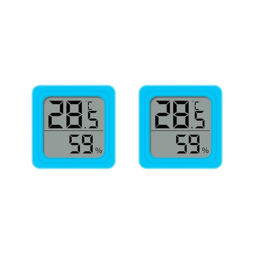 Hochpräzises Radio Hygrometer Thermograph Kleines ABS Gehäuse Live Beobachtung Ideal Für Büsche Tierunterkünfte Hohe Genauigkeit Innenhygrometer Mit LCD Display